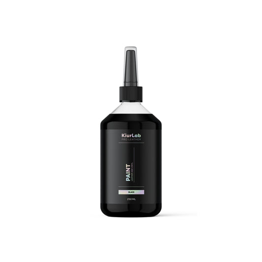 Kiurlab Peinture Cuir & Vinyle – Black / 250 ml