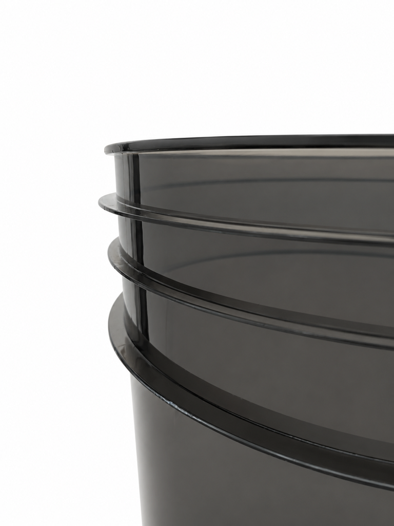 Seau Benbow 20 L gradué avec séparateur – Noir WHEELS