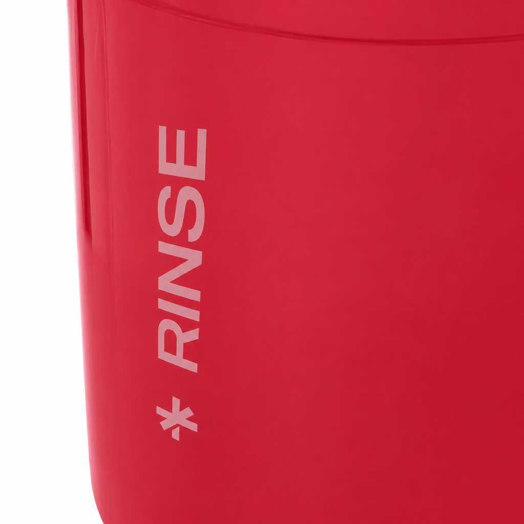 Seau Benbow 20 L gradué avec séparateur – Rouge RINSE