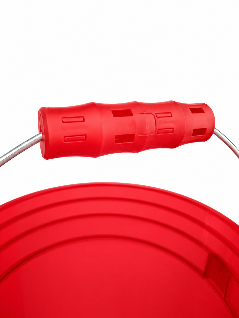 Seau Benbow 20 L gradué avec séparateur – Rouge RINSE