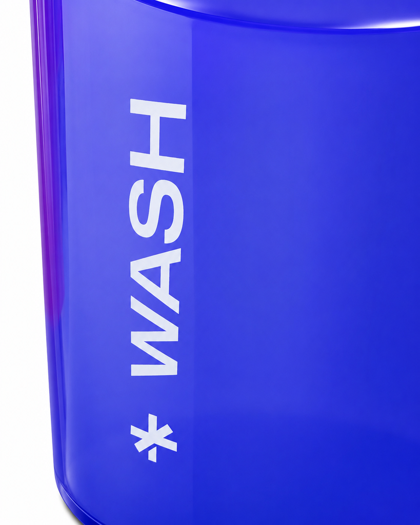 Seau Benbow 20 L gradué avec séparateur – Bleu WASH
