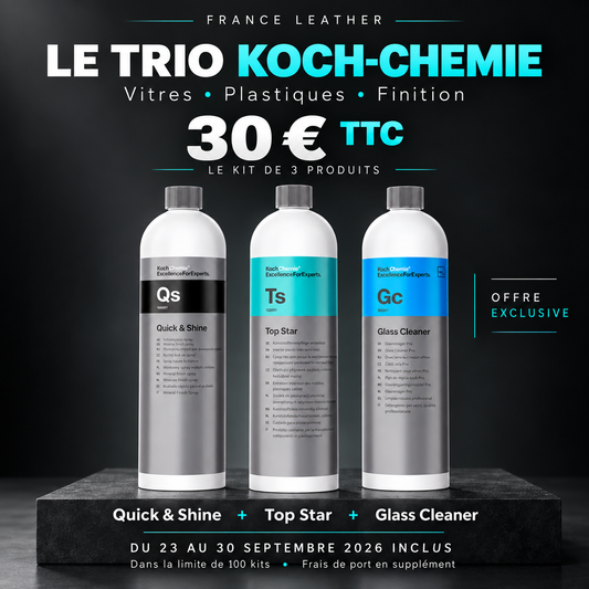 Trio Koch-Chemie – Quick & Shine, Top Star & Glass Cleaner