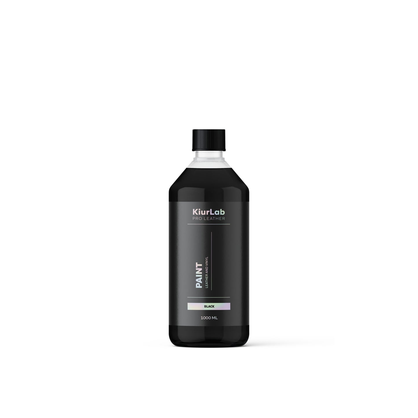 Kiurlab Peinture Cuir & Vinyle – Black / 1 L